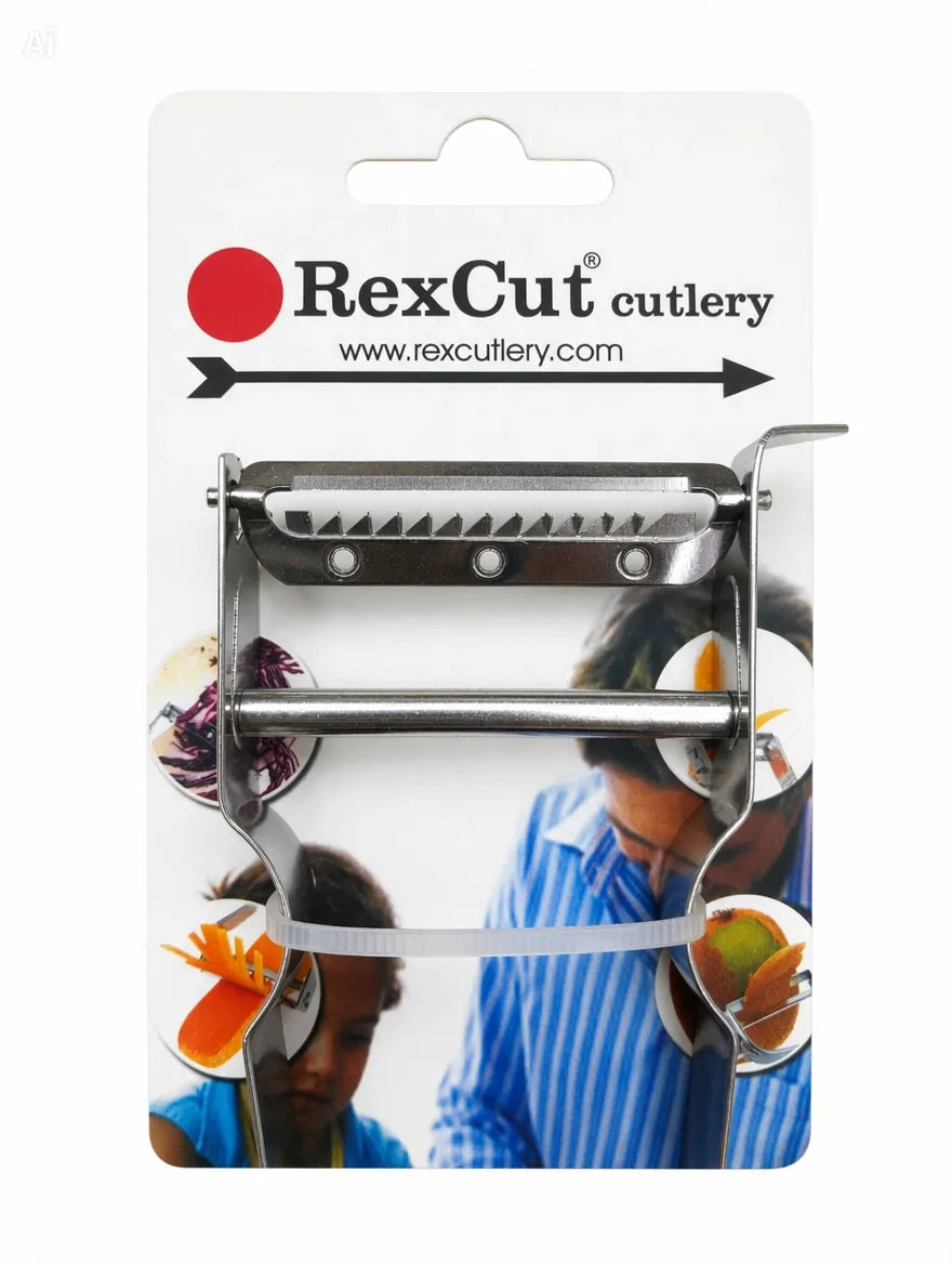 RexCut K-1200 Havuç ve Kabak İçin İnce Şerit Jülyen Kesici
