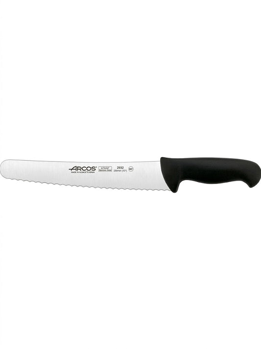 Arcos Profesyonel Tırtıklı Ekmek ve Pasta Bıçağı (25 cm) - NetMilli