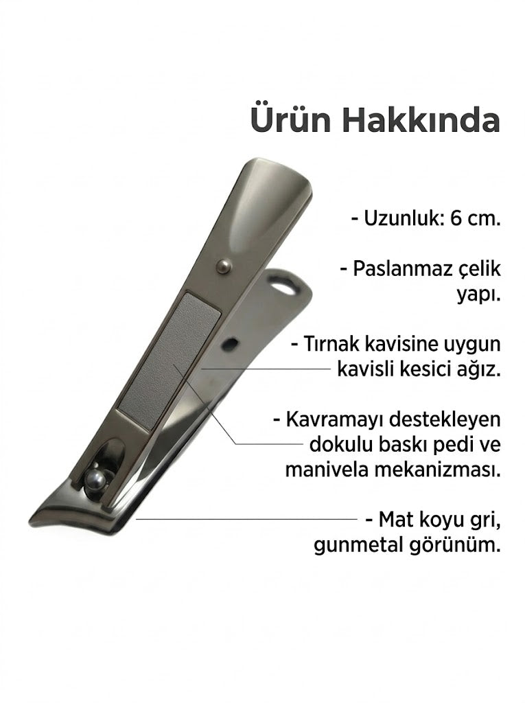 RexCut Profesyonel Ergonomik Paslanmaz Çelik Tırnak Keskisi - NetMilli