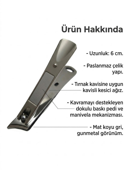 RexCut Profesyonel Ergonomik Paslanmaz Çelik Tırnak Keskisi - NetMilli