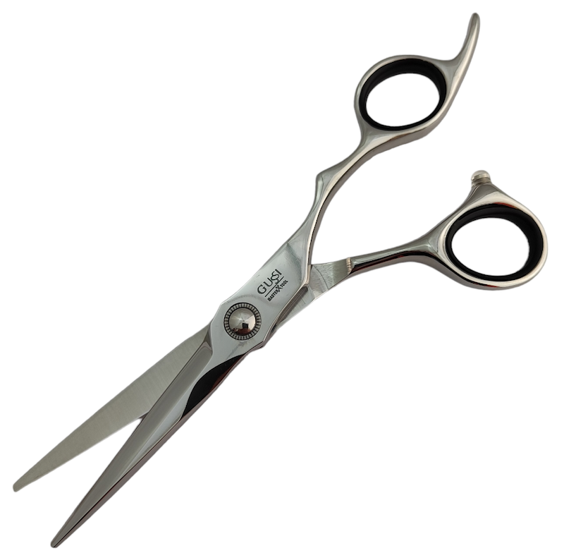 Gussi GS07-60S Profesyonel Ustura Ağızlı Berber ve Kuaför Saç Kesim Makası