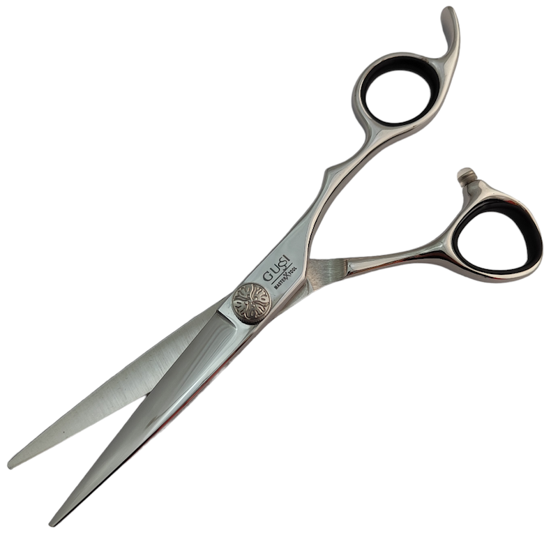Gussi K ML18B-60 Profesyonel Ustura Ağızlı Berber ve Kuaför Saç Kesim Makası