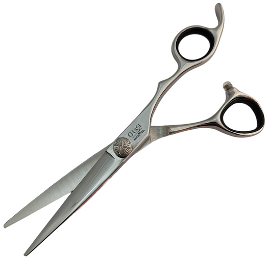 Gussi K ML18B-60 Profesyonel Ustura Ağızlı Berber ve Kuaför Saç Kesim Makası