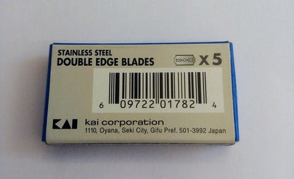 kai-cift-kenarli-klasik-tiras-jileti-japon-paslanmaz-celik-tek-paket-5li-netmilli-1502137 - NetMilli