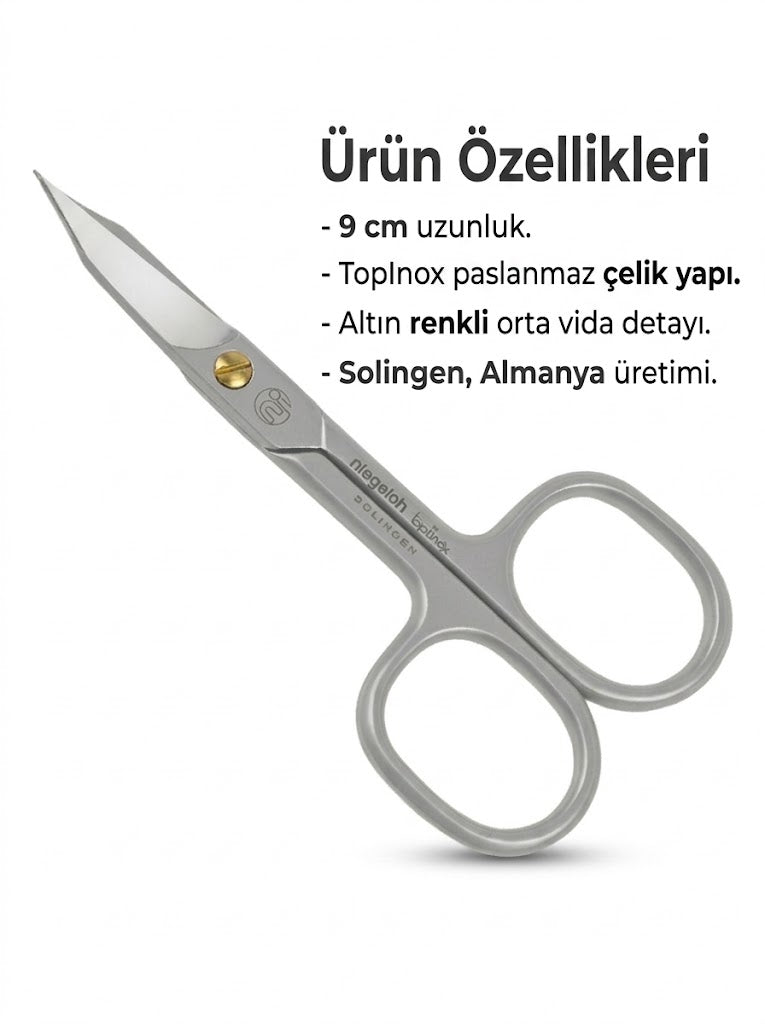 Solingen Tırnak ve Manikür Et Makası (90 mm) - NetMilli
