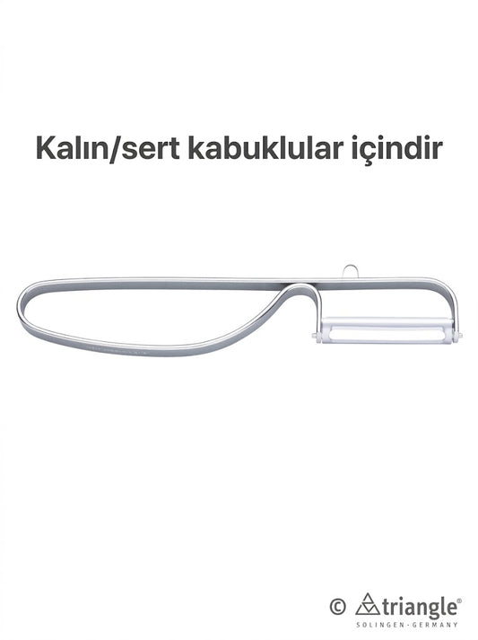 Solingen Triangle Paslanmaz Domates ve Kivi Soyucu -  Kalın Kabuk İçin - NetMilli